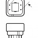 Лампа OSRAM DULUX D/E 26W/827 G24q-3 компактная люминесцентная