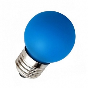 FL-LED DECO-GL45 1W E27 BLUE FOTON LIGHTING светодиодная цветная декоративная лампа