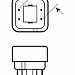 Лампа OSRAM DULUX D/E 18W/830 G24q-2 компактная люминесцентная
